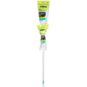 Beldray Anti-Bac Telescopic Cloth Mop & Refill